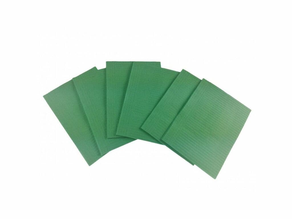 Medicom - Dental Bibs - O.K Green (Doos van 500)