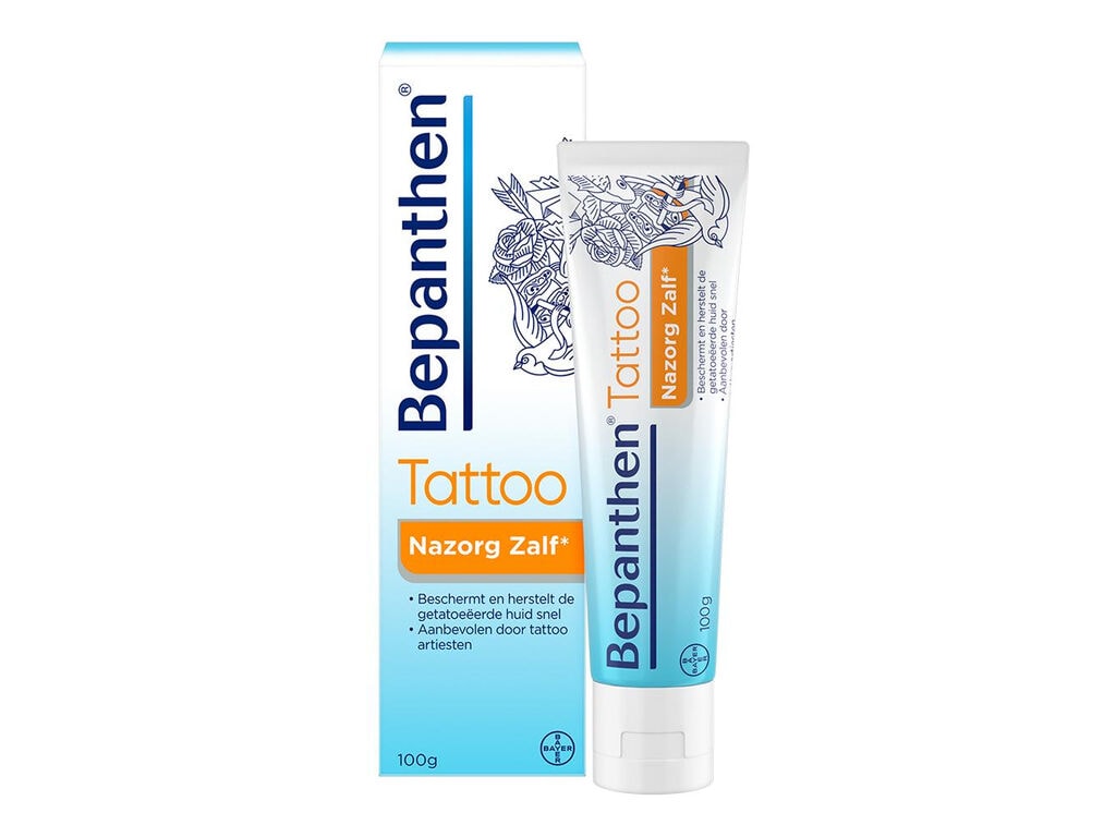 Bepanthen - Tattoo Nazorg Zalf - 100 gram (Enkele Tube)