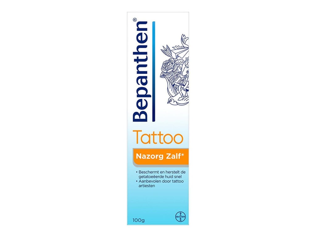 Bepanthen - Tattoo Nazorg Zalf - 100 gram (Enkele Tube)