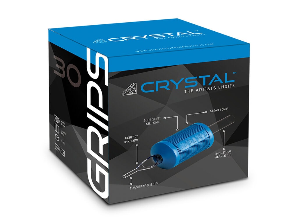 Crystal - Griffe - Flat Tip - 30 mm - 15er Box (05 Flat Tip)