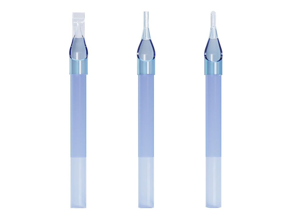 Crystal - Puntas largas - Planas - Caja de 50 (05 Flat Tip)