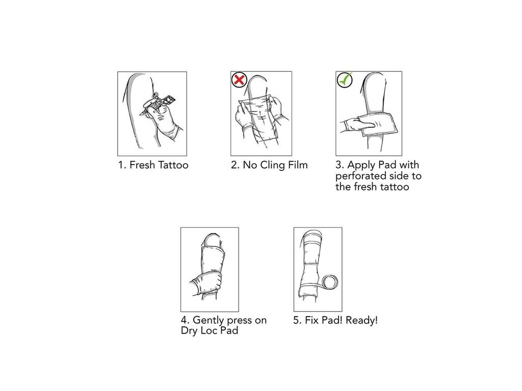 Magic Moon - Dry Loc Pads - 250er Box (Small - 90 x 130 mm)