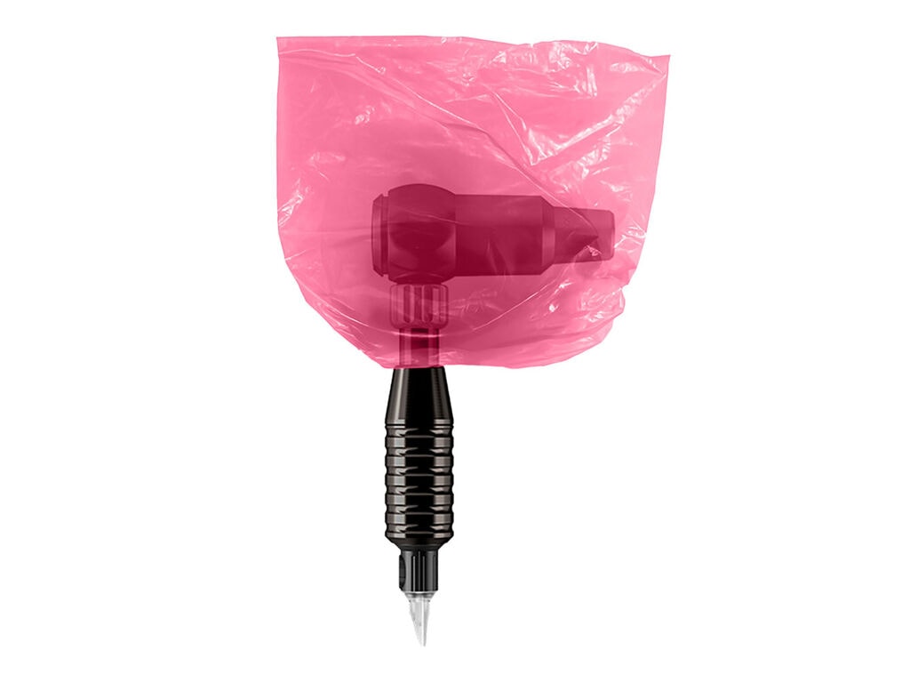 Maschinen-Taschen - Farb-Ausgabe - 200er Box (Rosa)
