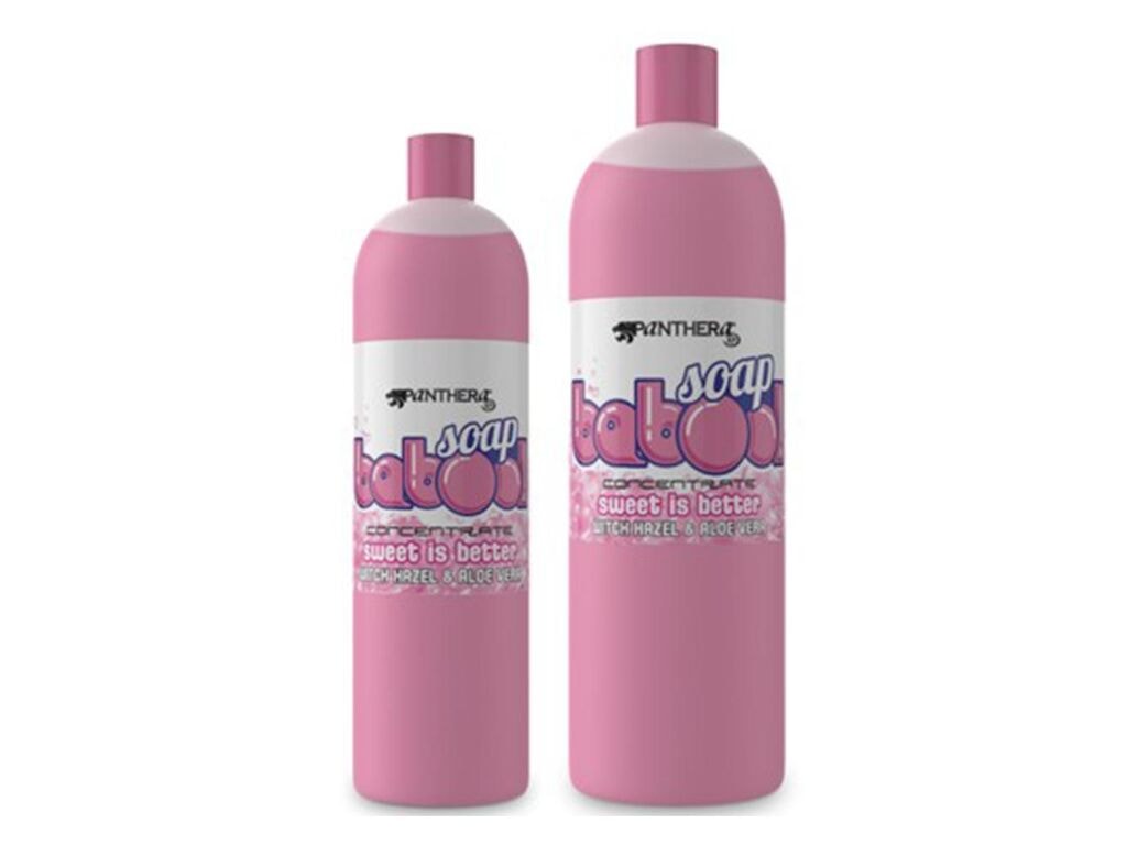 Panthera Ink - Jabón con aroma a chicle Babool (500 ml / 16,9 oz)