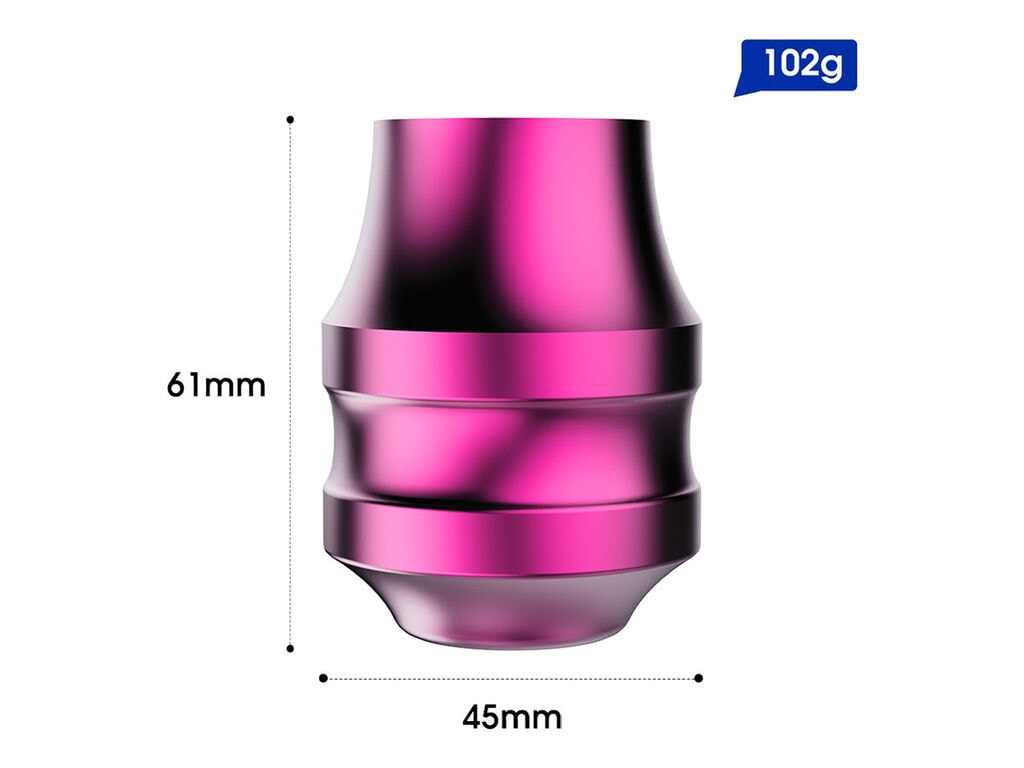Dragonhawk - Mástil plegable Pro / Fold 2 - Empuñadura - Rosa (45 mm)