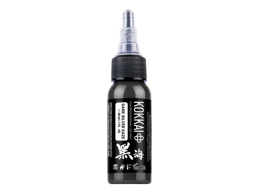 Kokkai Sumi - Dark Silver Kaze (15 ml / 0,5 oz)
