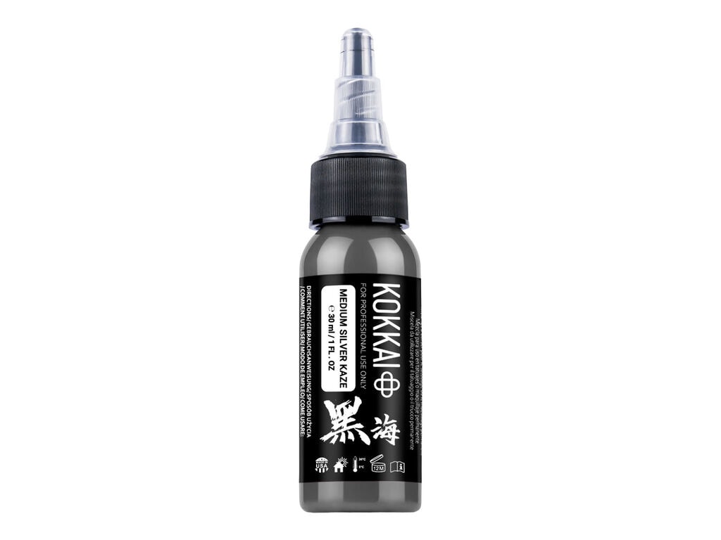 Kokkai Sumi - Medium Silver Kaze (15 ml / 0.5 oz)