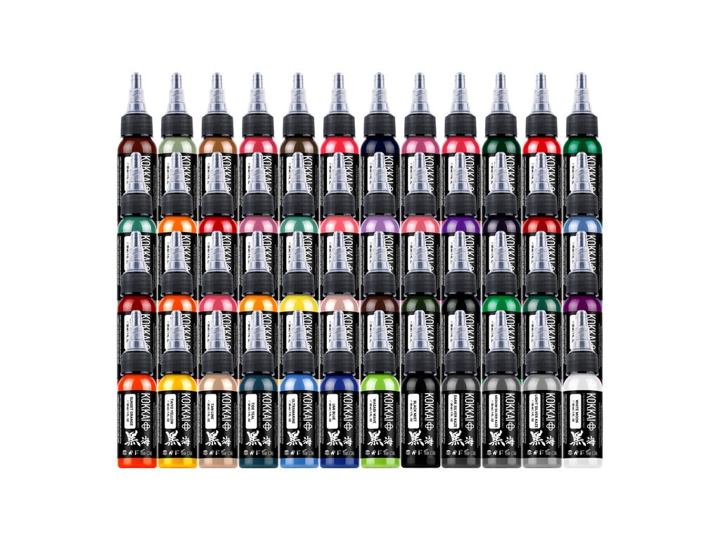 Kokkai Sumi - 48 Colour Set (15 ml / 0,5 oz)