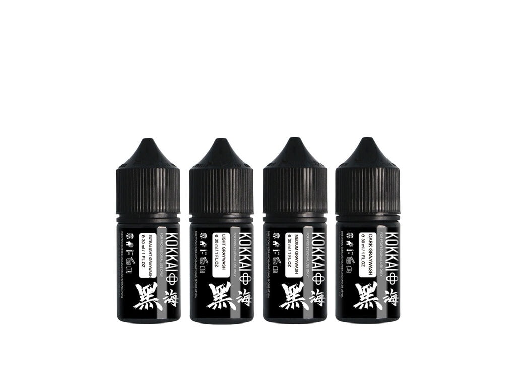 Kokkai Sumi - Greywash Set (30 ml / 1 oz)