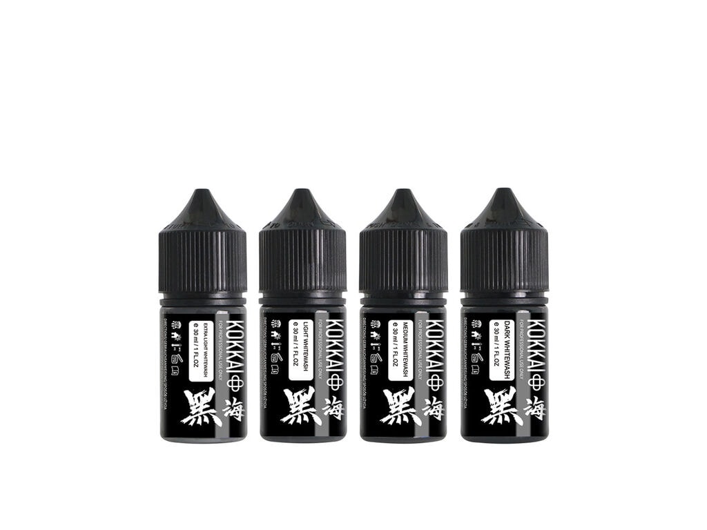 Kokkai Sumi - Whitewash Set (30 ml / 1 oz)