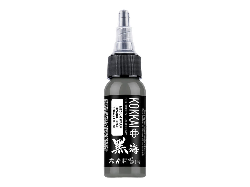 Kokkai Sumi - Warm Opaque Grey - Medium (15 ml / 0.5 oz)