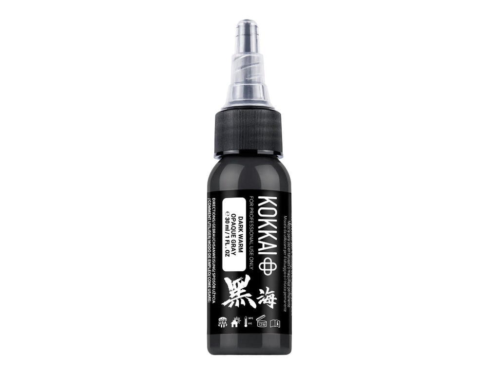 Kokkai Sumi - Warm Opaque Grey - Dark (15 ml / 0.5 oz)
