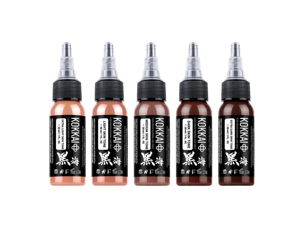 Kokkai Sumi - Skintone Colour Set (15 ml / 0.5 oz)