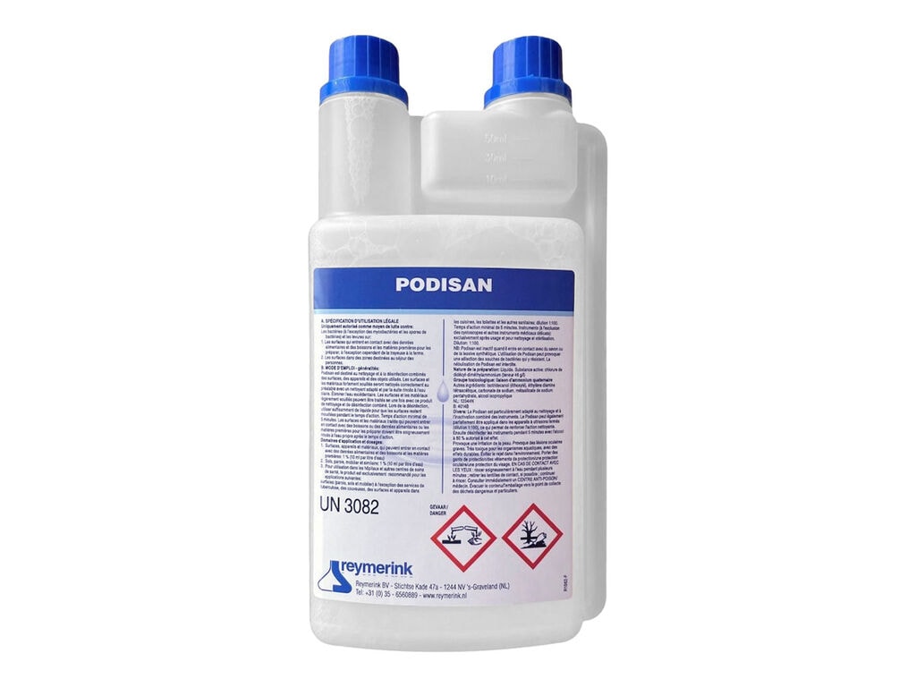 Reymerink - Podisan - Désinfectant pour Surfaces - 1000 ml / 34 oz
