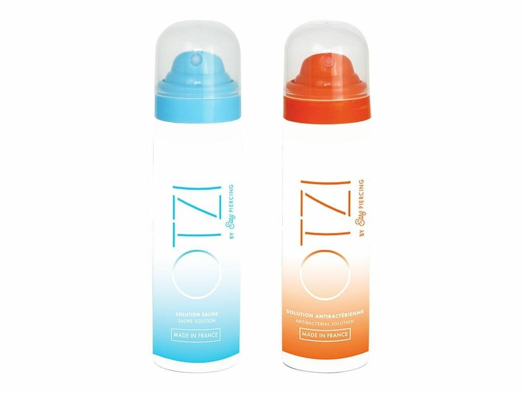 Easypiercing - Solución salina y solución higiénica - 50 ml / 1.7 oz