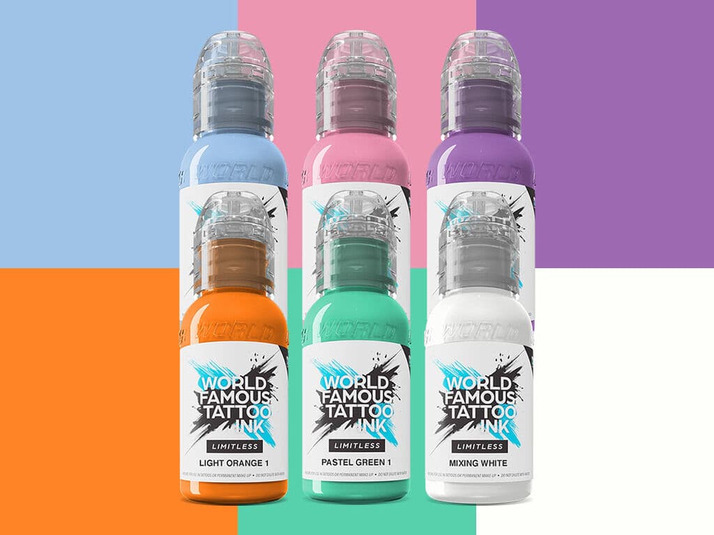 World Famous Limitless - Pastel Colour Set - 6 x 30 ml / 1 oz