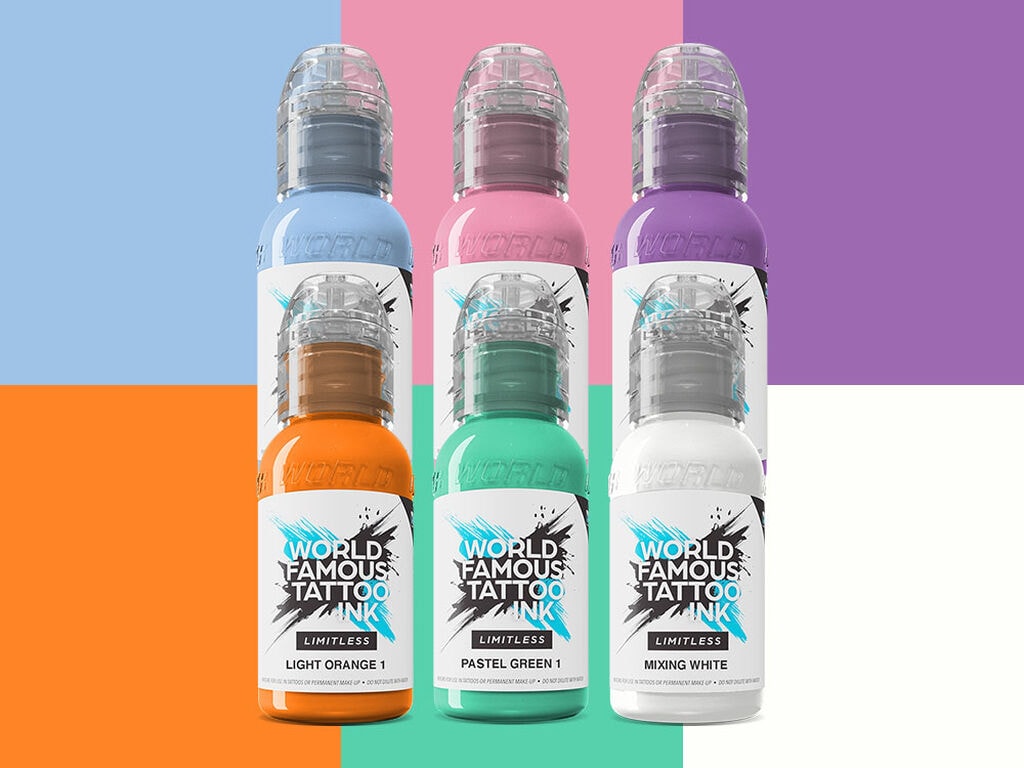World Famous Limitless - Pastel Colour Set - 6 x 30 ml / 1 oz