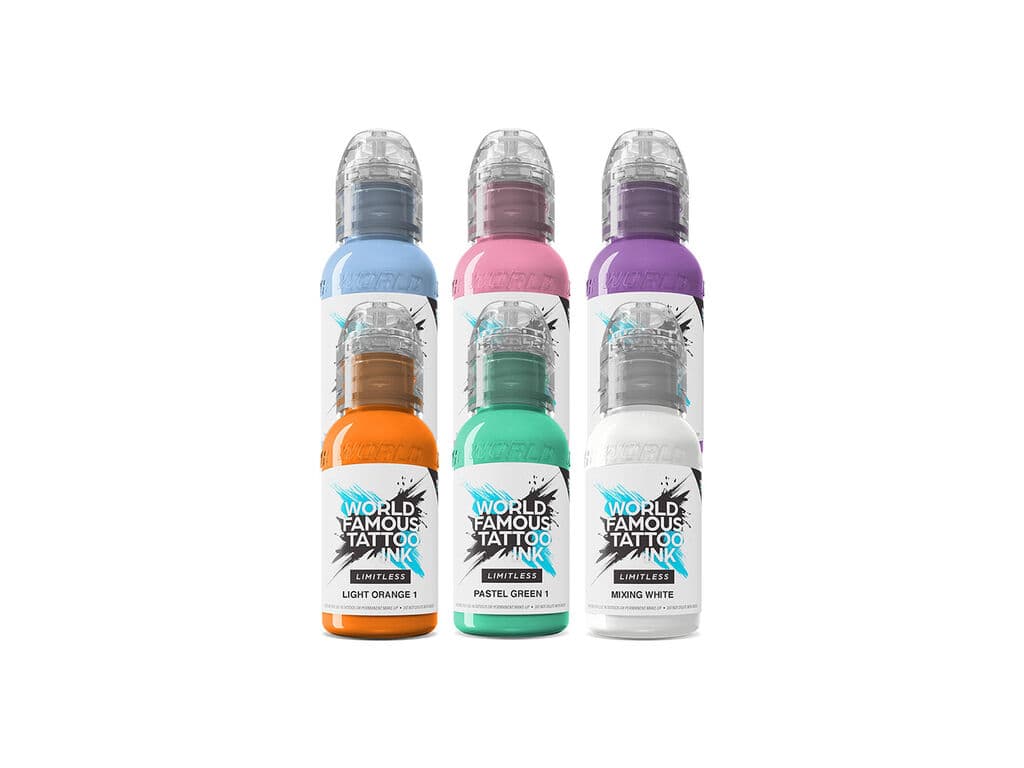 World Famous Limitless - Pastel Colour Set - 6 x 30 ml / 1 oz