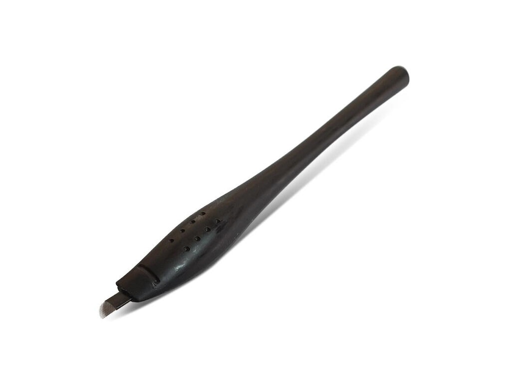 Crystal Cosmetics - Stylos Microblading - Curved Flexi - Noir (12 Curved Flexi - 0,18 mm)