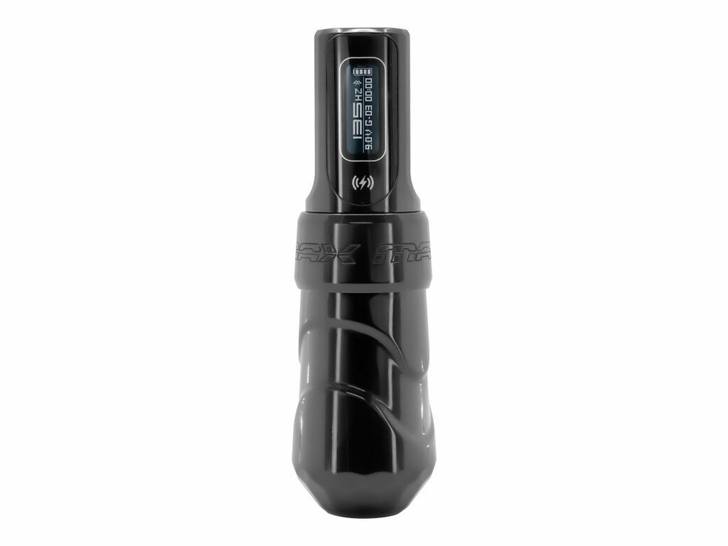 FK Irons - Flux Max - Máquina de tatuar inalámbrica - Paquete combinado - Stealth (Carrera de 3,2 mm (All-Round))