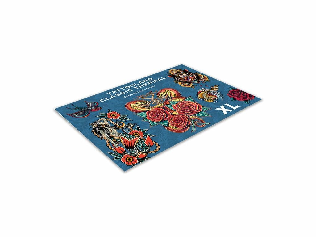 Tattooland - Papier Thermique pour Transferts Classic XL (Boîte de 25)