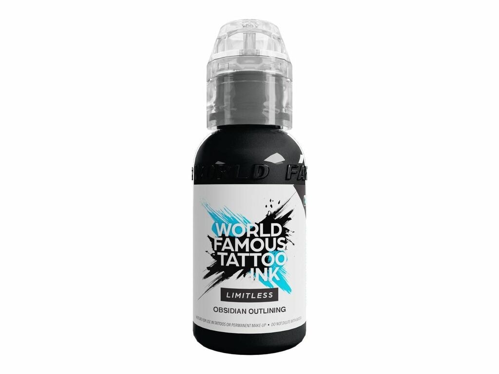 World Famous Limitless - Obsidian Black Outlining (30 ml / 1 oz)