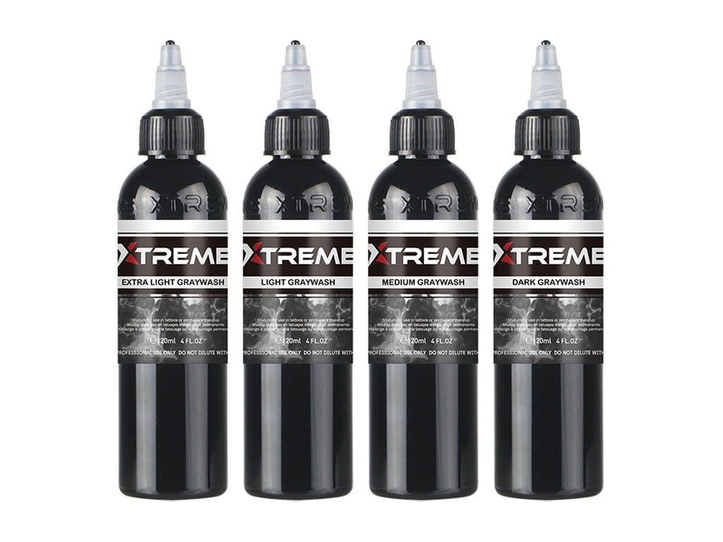 Xtreme Ink - Greywash Set (120 ml / 4 oz)