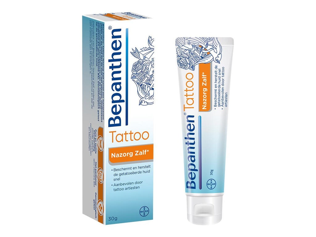 Bepanthen - Tattoo Nazorg Zalf - 30 gram (Enkele Tube)