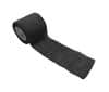 Crystal - Ruban Auto-Adhésif pour Manchons - 5 cm x 4,5 mètres - Noir (Un Rouleau)