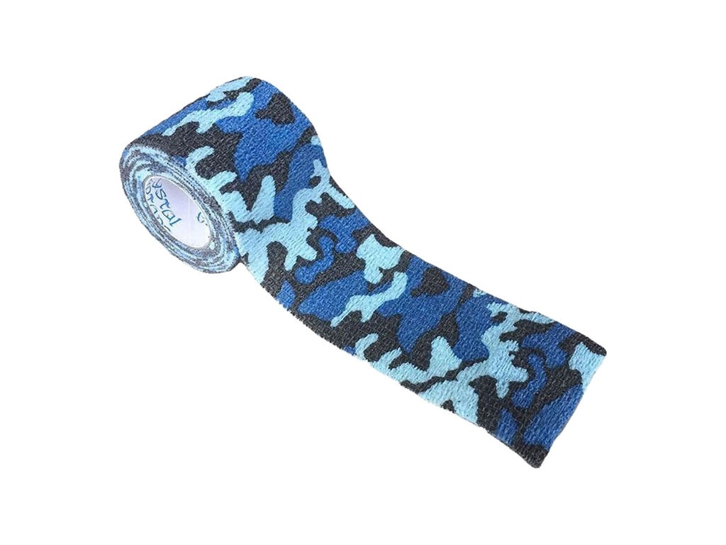 Crystal - Ruban Auto-Adhésif pour Manchons - 5 cm x 4,5 mètres - Navy (Un Rouleau)