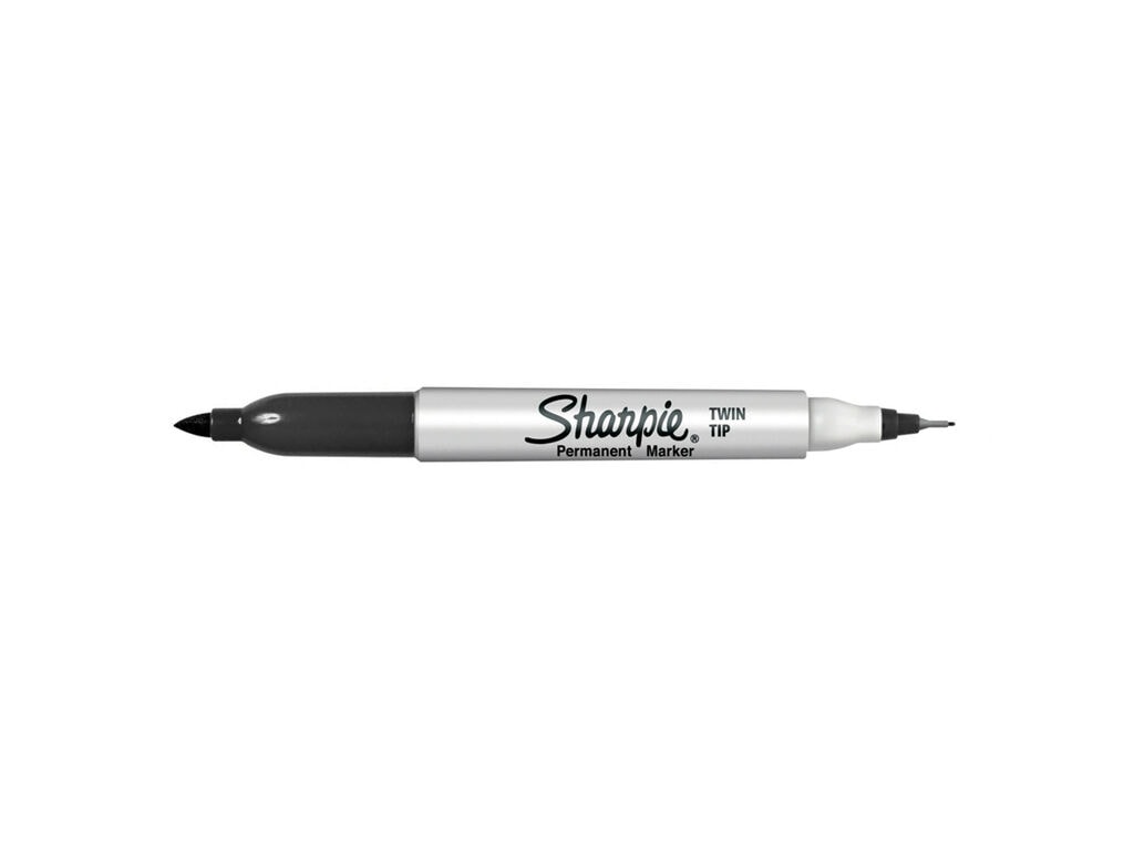 Sharpie - Fine & Ultra Fine Dual Point Markers (Black)