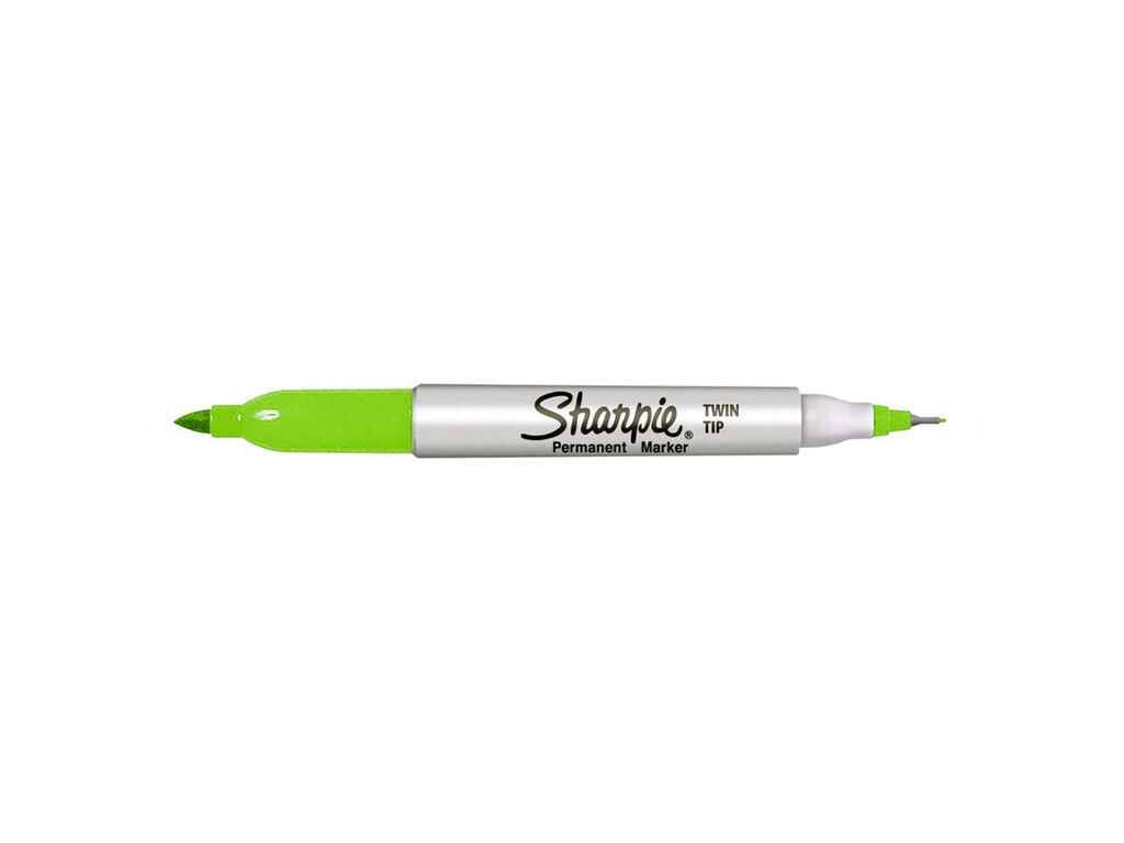 Sharpie - Feiner & Ultrafeiner Zweipunktmarker (Grün)