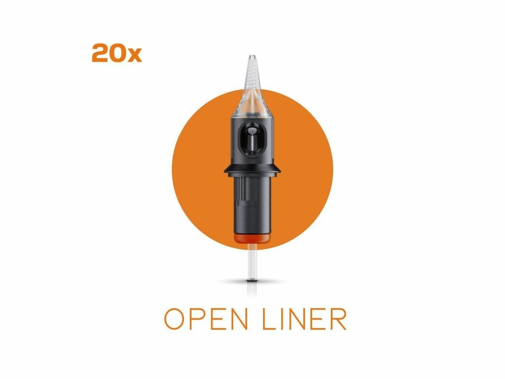 Cheyenne - Capillary Cartridges - Open Liners - Doos van 20 (05 Open Liner (S) - 0,30 mm - Super Long Taper)