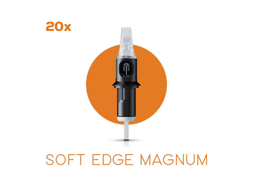 Cheyenne - Capillary Nadelmodule - Soft Edge Magnums - 20er Box (07 Soft Edge Magnum - 0,30 mm - Long Taper)