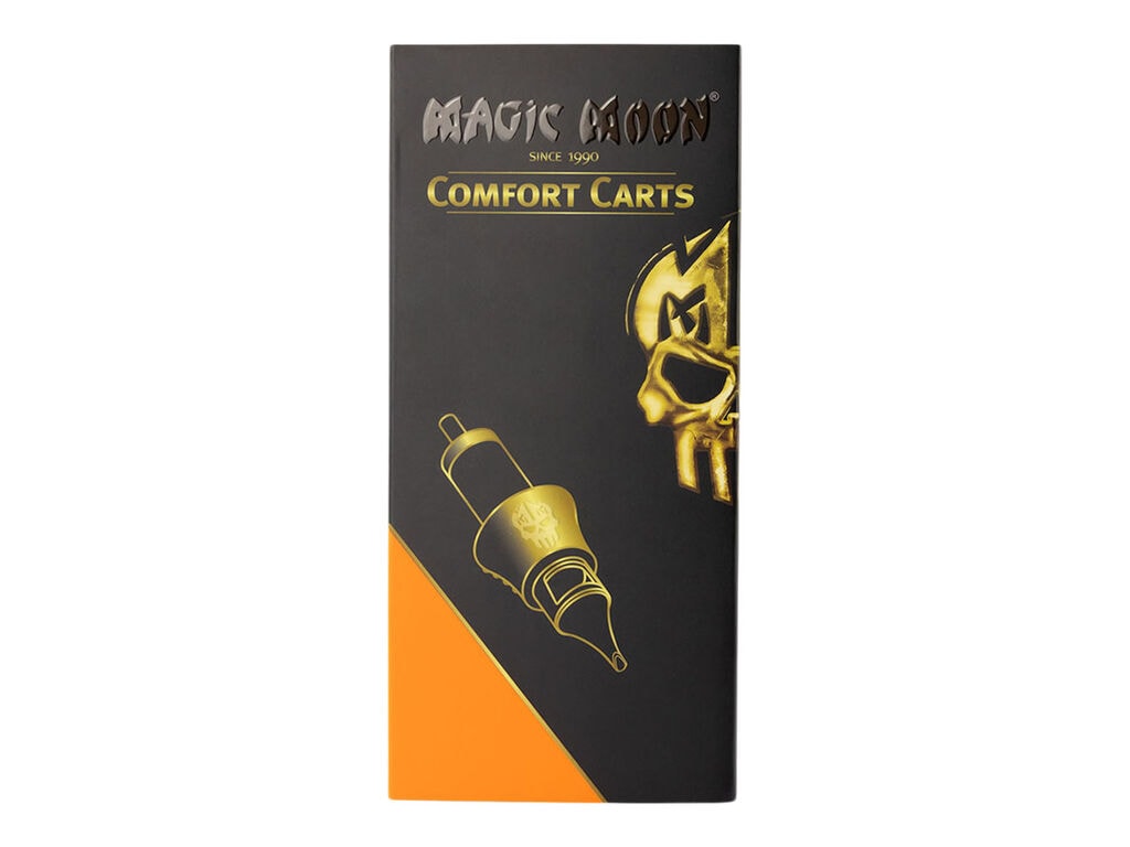 Magic Moon - Cartuchos Comfort - Revestimientos redondos Bugpin - Caja de 20 (03 Round Liner Bugpin - 0,25 mm - Long Taper)
