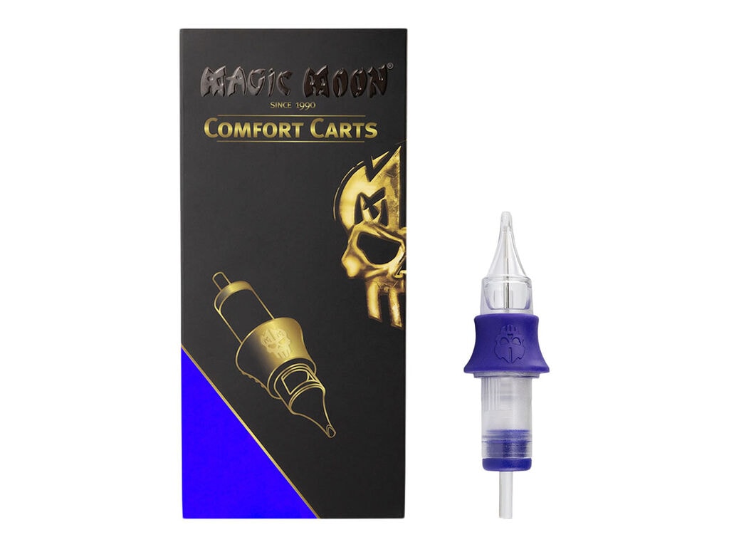 Magic Moon - Comfort Nadelmodule - Straight Round Liners - 20er Box (05 Straight Round Liner - 0,35 mm - Long Taper)