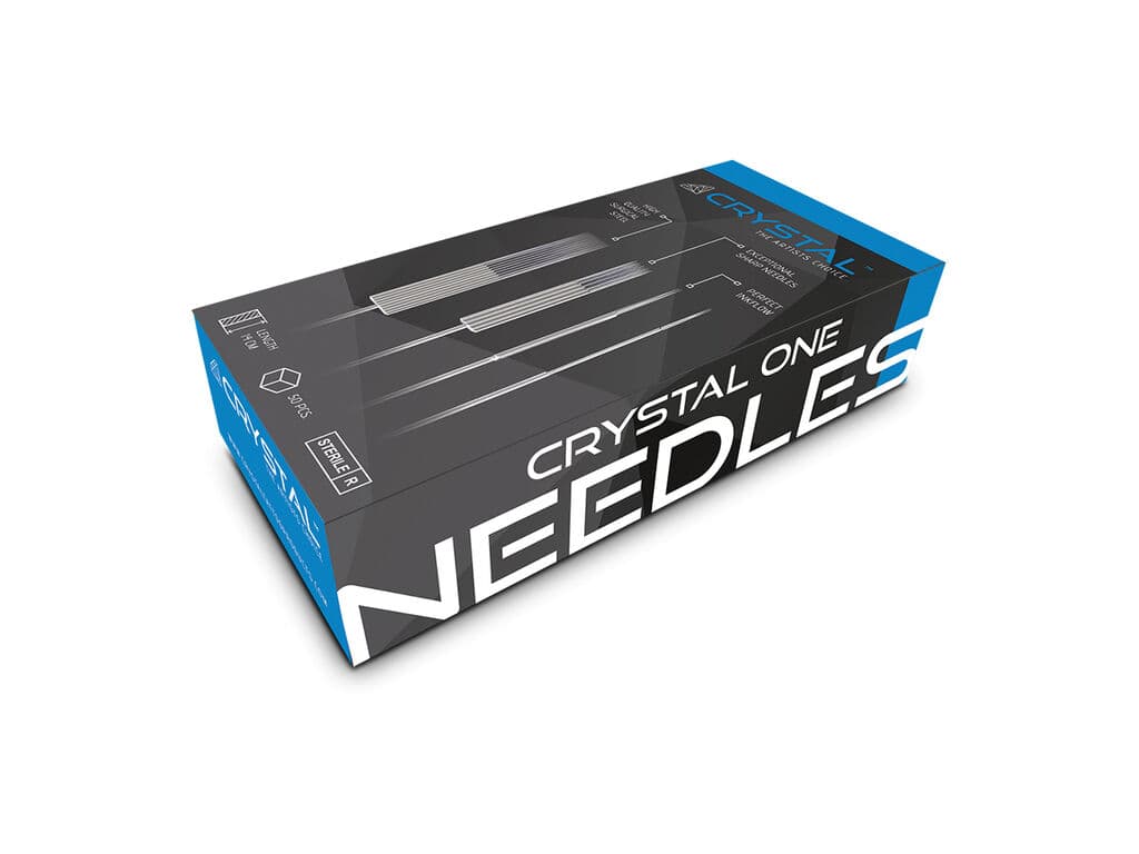 Crystal - One Needles - Soft Edge Magnums - Boîte de 50 (09 Soft Edge Magnum - 0,35 mm - Long Taper)