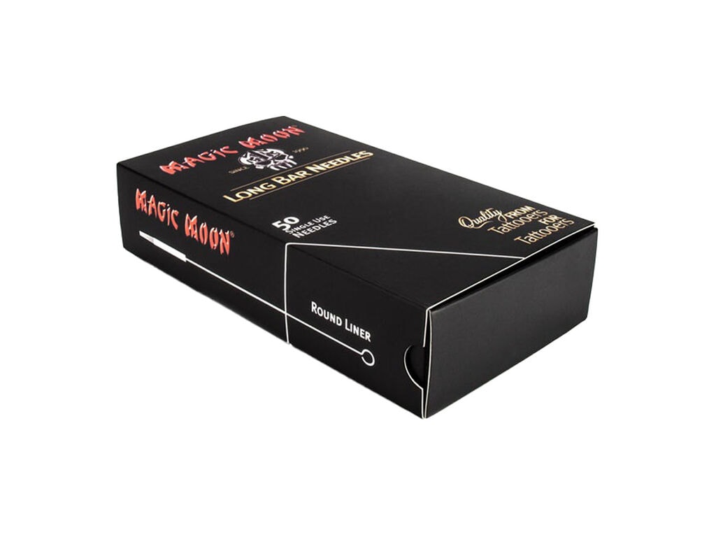 Magic Moon - Naalden - Round Liners - Doos van 50 (01 Round Liner - 0,25 mm - Long Taper)