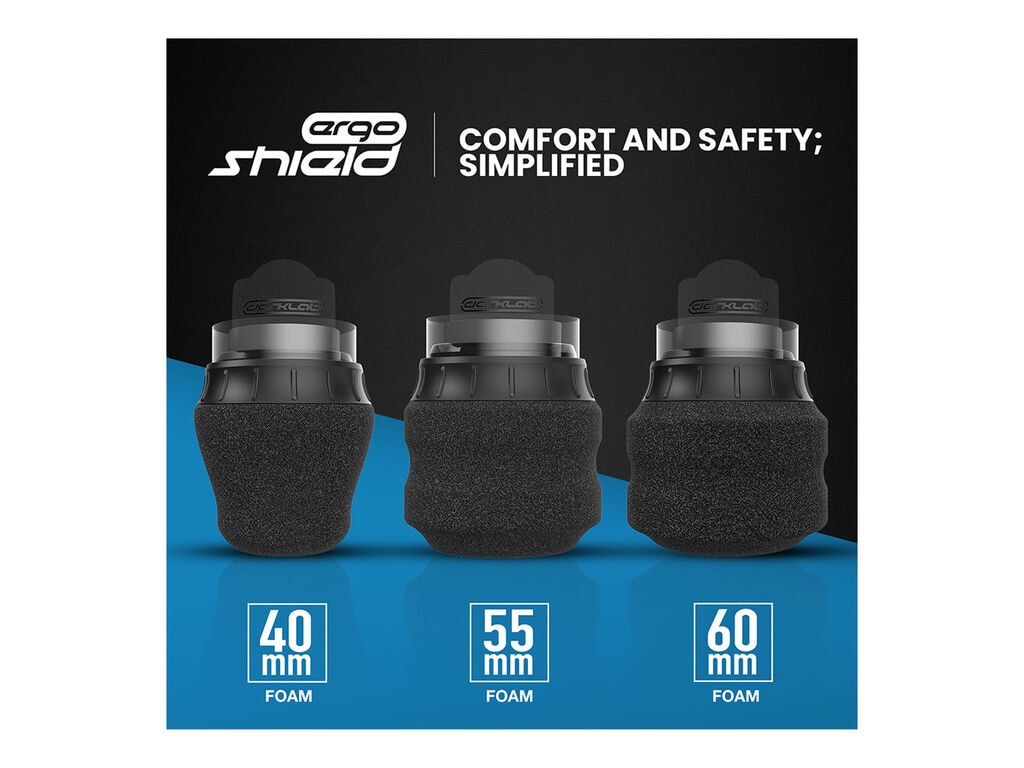FK Irons - Ergo Shield - Manchons en Mousse Jetables - Boîte de 24 (40 mm)