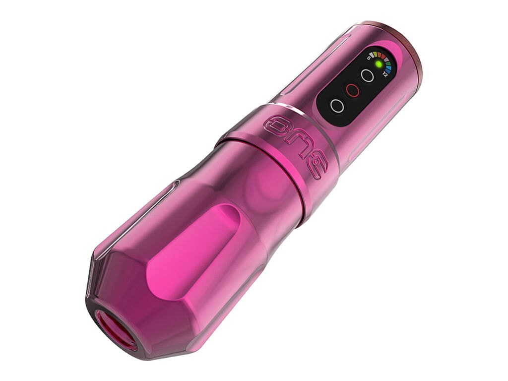 FK Irons - ONE - Machine à Tatouer Sans Fil - Bubblegum (Frappe à 3,0 mm (All-Round))