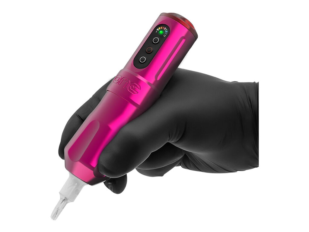 FK Irons - ONE - Machine à Tatouer Sans Fil - Bubblegum (Frappe à 3,0 mm (All-Round))