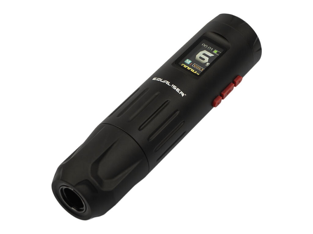 Equaliser - Ink Master - Máquina de tatuar inalámbrica - Negra (Carrera de 3,2 mm (All-Round))