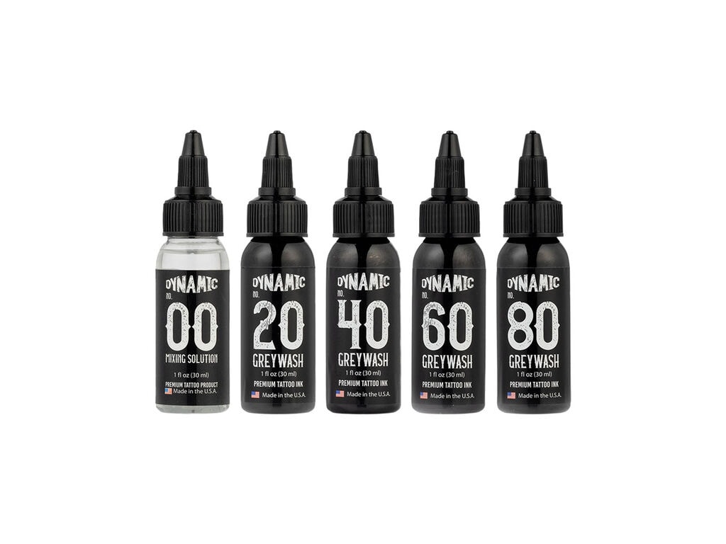 Dynamic - Encre pour Dessiner - Greywash Set (30 ml / 1 oz)