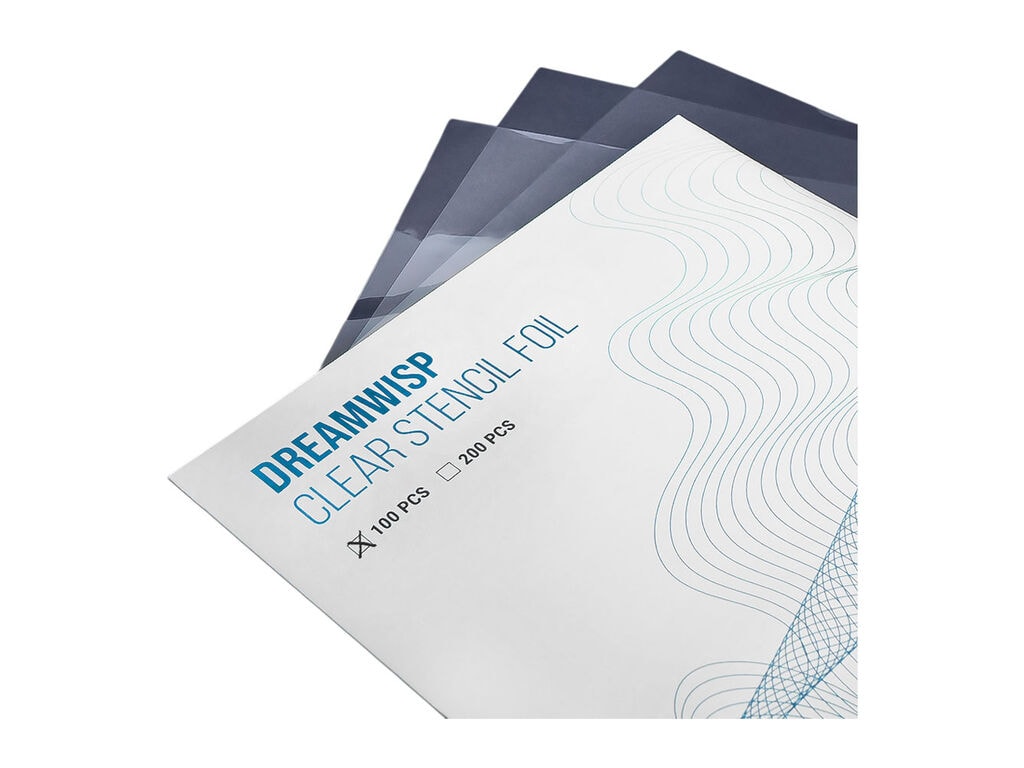 Unistar - DreamWisp - Feuille de Transfert Transparente (Pack de 100)