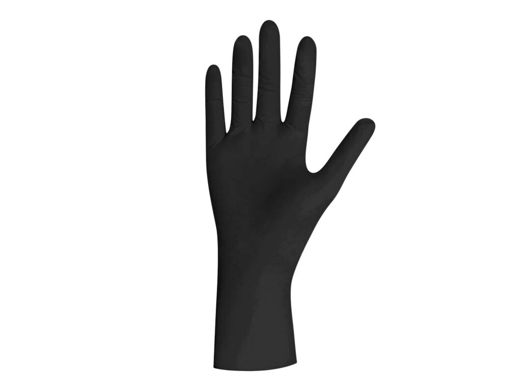 Unigloves - Latex Handschoenen - Zwart - Doos van 100 (Small)
