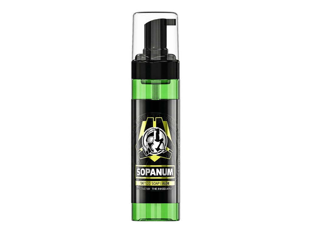 The Inked Army - Sopanum - Savon Nettoyant - Mousse - 200 ml / 6,8 oz (Aloé)