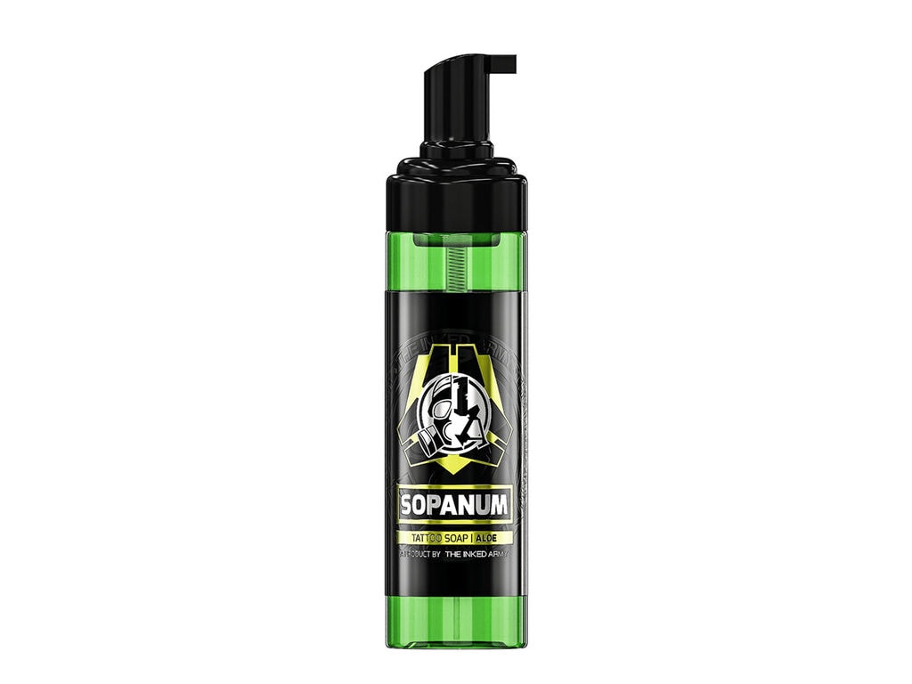 The Inked Army - Sopanum - Savon Nettoyant - Mousse - 200 ml / 6,8 oz (Aloé)