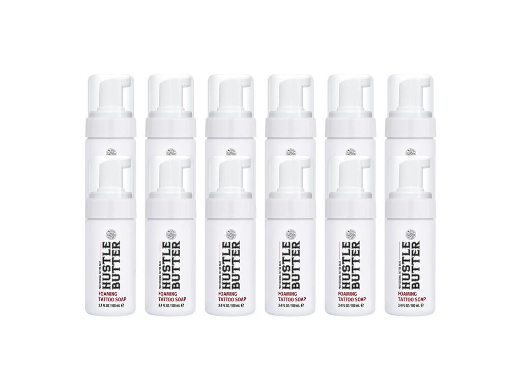 Hustle Butter Deluxe - Foaming Tattoo Soap - 100 ml / 3,4 oz (Doos van 12)