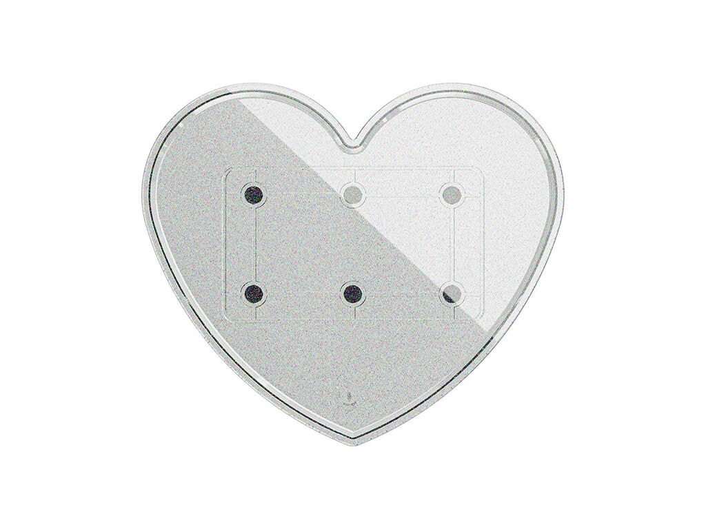 Ghost - Mayo Tray - Plateau Supérieur - Heart (Glitter)