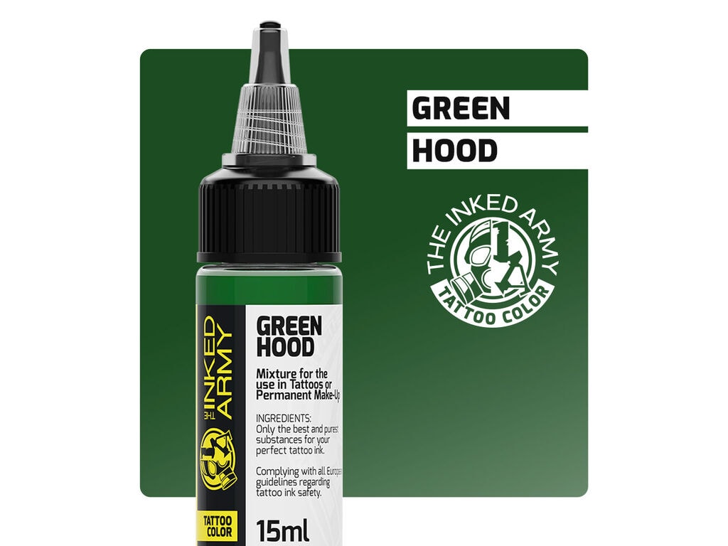 The Inked Army - Green Hood (15 ml / 0,5 oz)